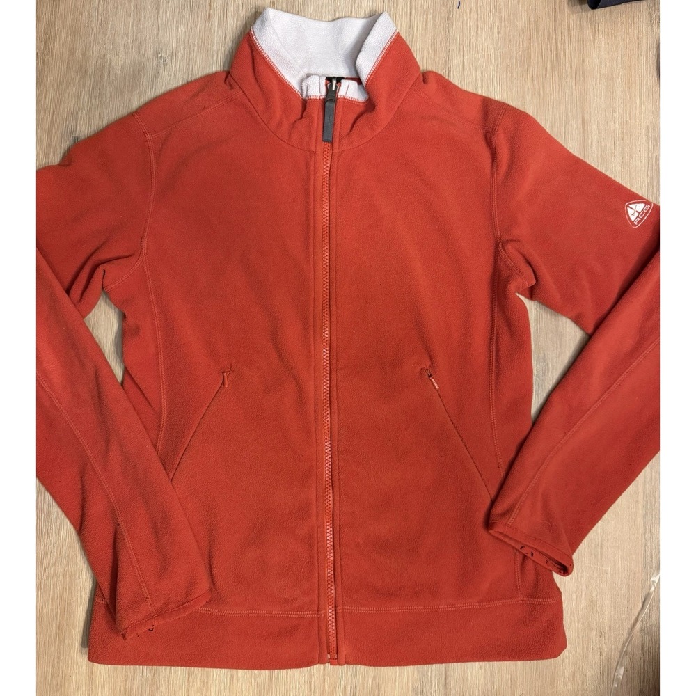 Nike ACG Therma-FIT Orange Fleece Jacket Full Zip Women's Small
